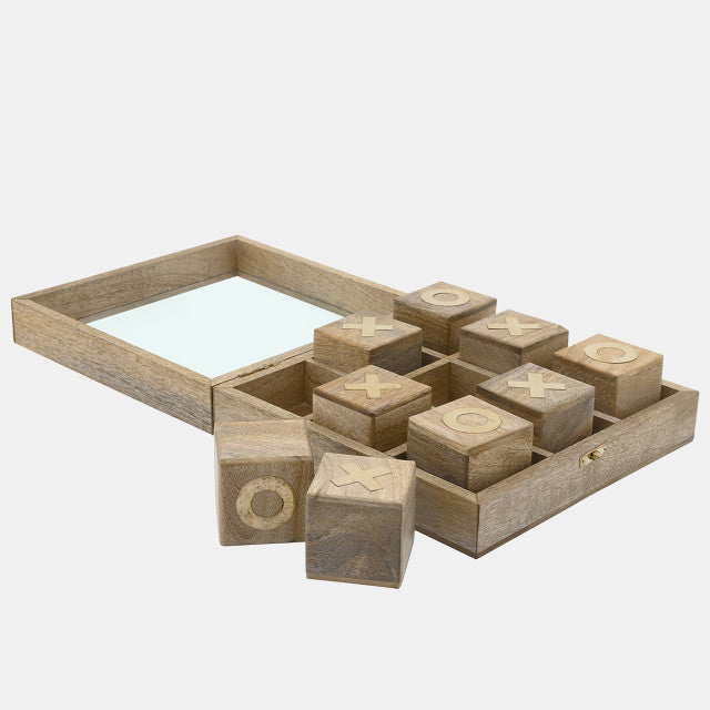 TIC-TAC-TOE MADERA COLOR NATURAL