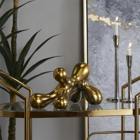 ESCULTURA MOLECULA ABSTRACTA