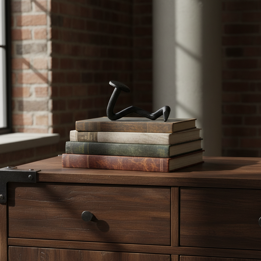 CLAVO CURVO ALUM NEGRO