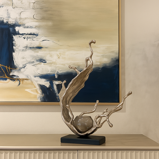 PORTA VELA TALIX ALUMINIO NIKELADO