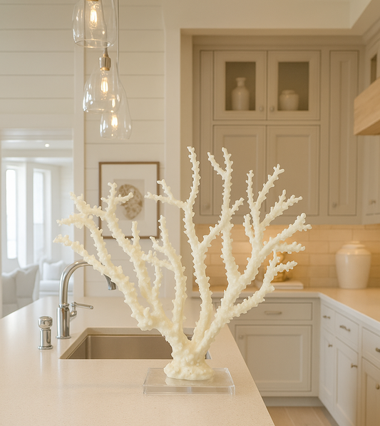 ESCULTURA DECORATIVA DE CORAL