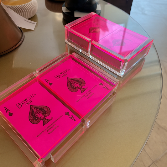 "LA PINTA" BARAJA NEON ROSA