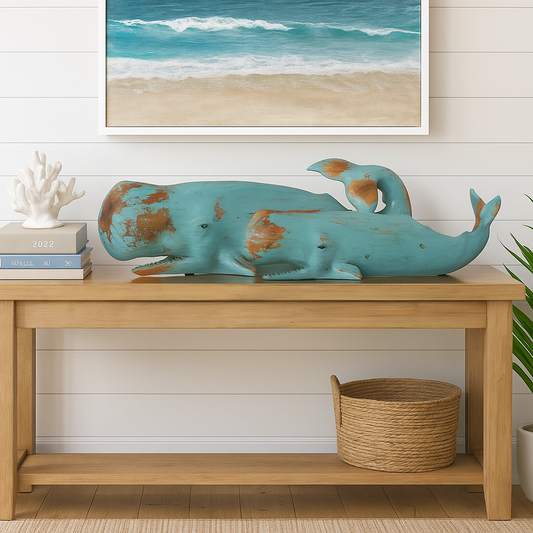 SET/2 BALLENA AZUL POLYSTONE
