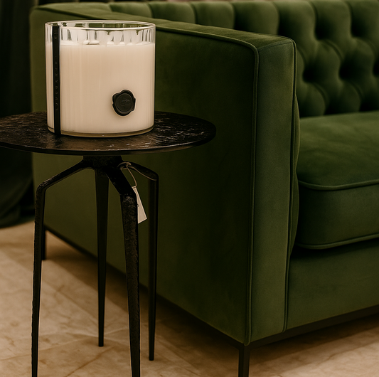 MESA AUXILIAR ALUMINIO NEGRO IMPERIAL