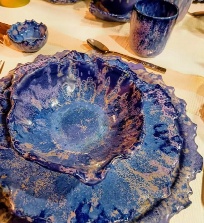 VAJILLA ATREVIDA / NEBULOSA AZUL