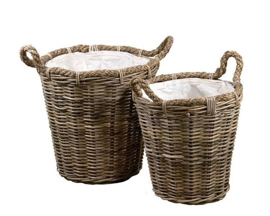 Set de 2 Canastas Kubu Naturales