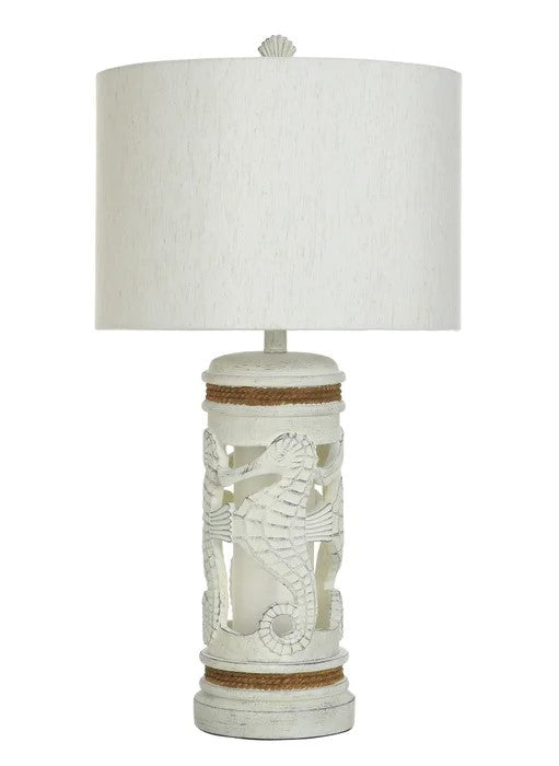 LAMPARA VELA MAYOR BLANCA POLY