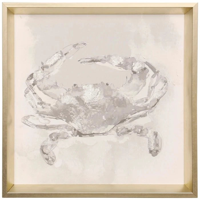 Cuadro Cangrejo Blanco