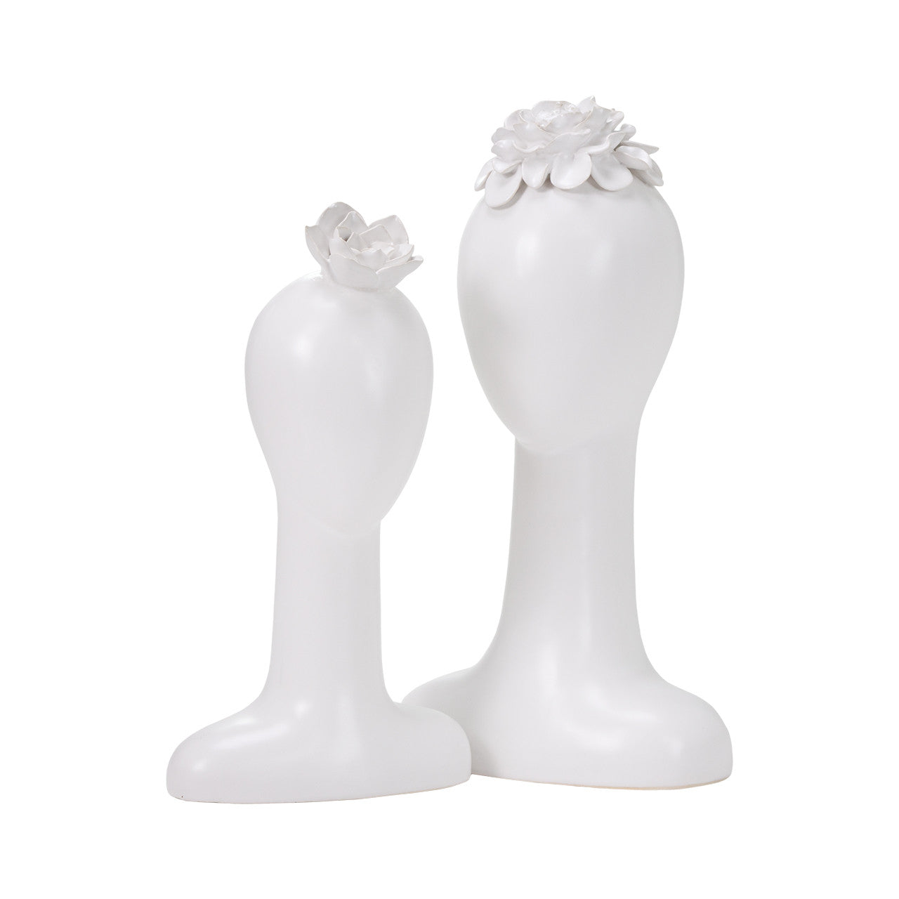 SET/2 ESCULTURAS HALTON CERAMIC