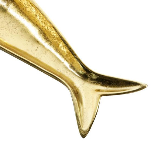 SET/2 CHAROLAS PEZ ALUMINIO DORADO