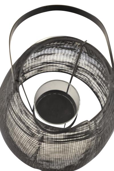 LINTERNA DE VELA DE METAL CHICA