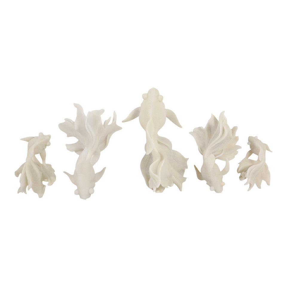 SET/4 PECES LABETTE BCOS P/PARED RESINA