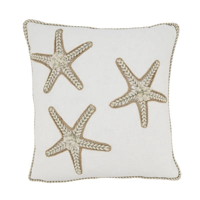Cojín Estrella de Mar Ivory 45x45 cm