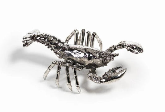 LANGOSTINO DECORATIVO PLATEADO