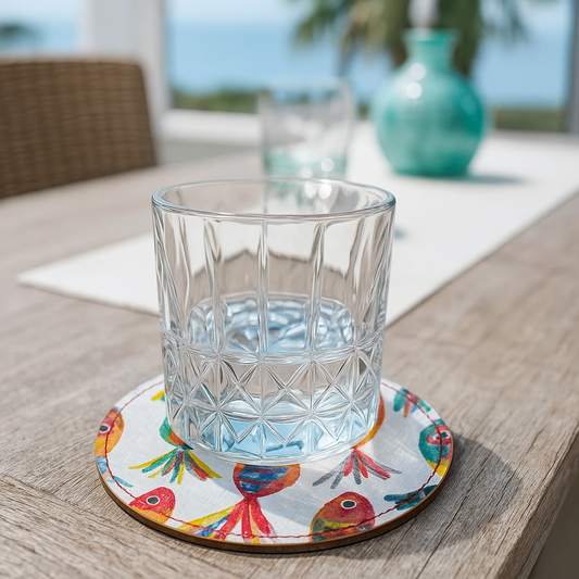 SET/4 DE MESA PECES COLORES FLEXIBLE